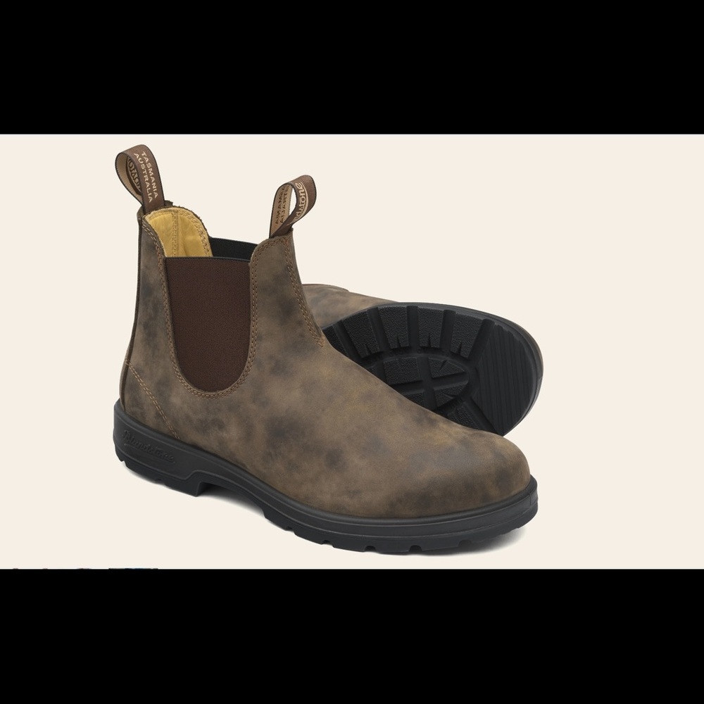 Blundstone Chelsea Boots Rustic Brown #585